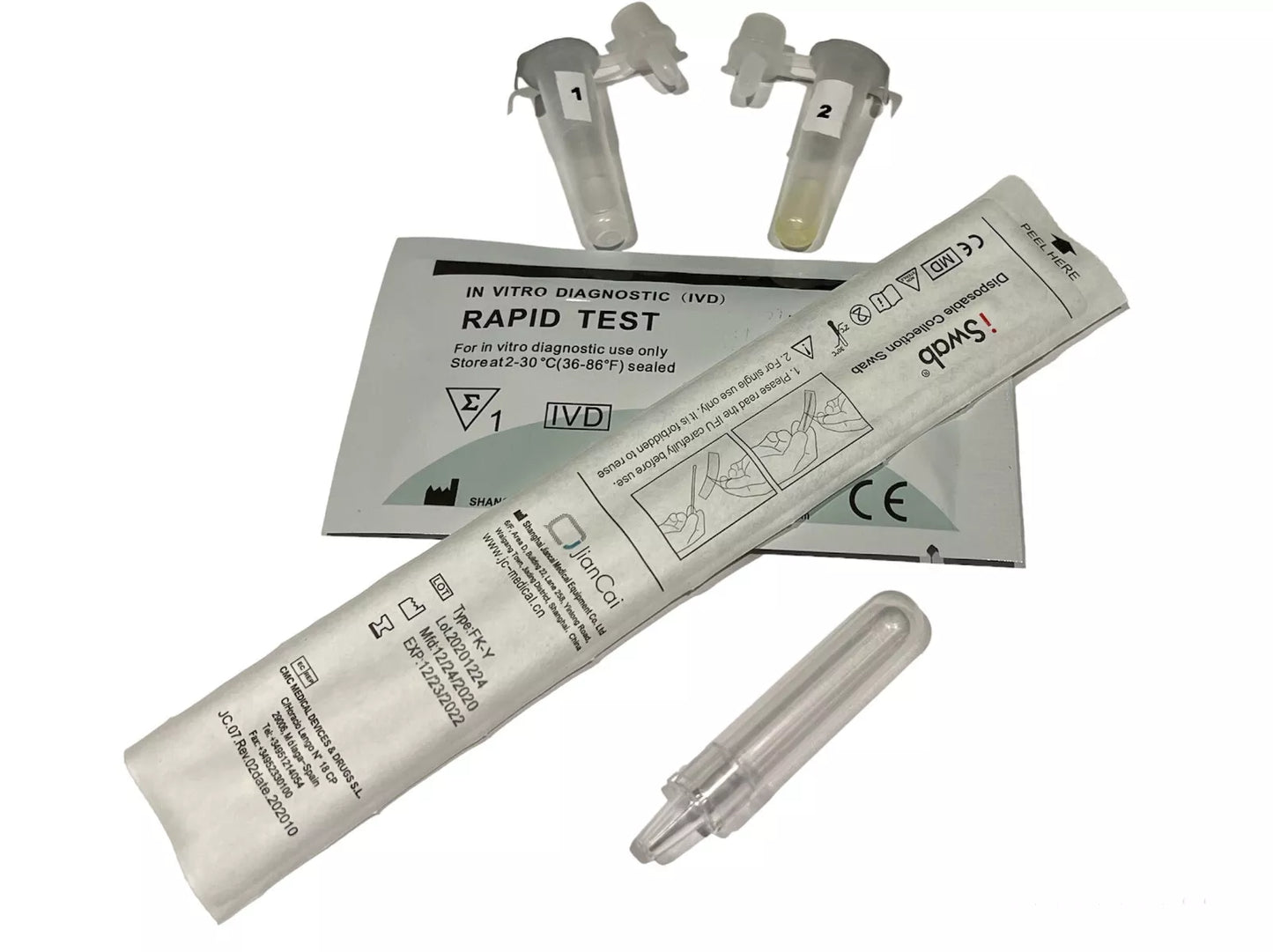 1x GP Gonorrhoea Male or Female Swab Tests STI STD Screening Kit Pro Use