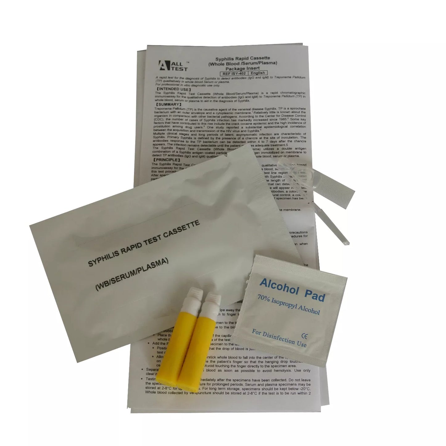 GP Professional medical Syphilis Blood Test Kit for STI STD infections